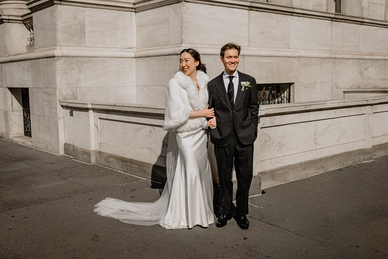 Couple's portrait before their Wedding at Blackbarn.